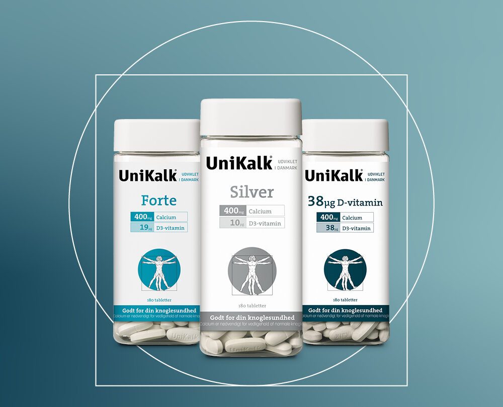Unikalk Silver Forte og 38 ug